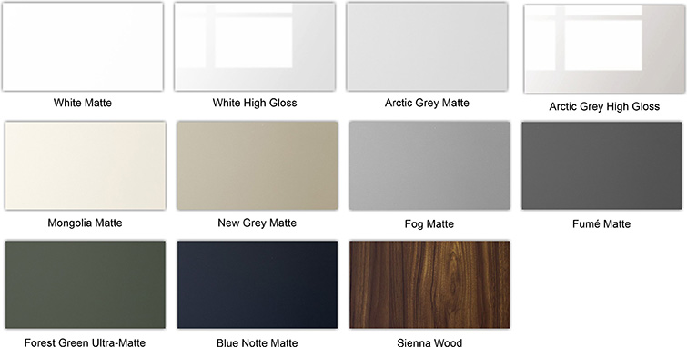 New TFL Colors 2023 laminate, slab, TFL, colors