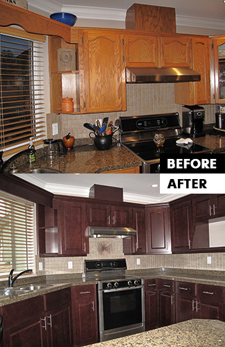 Refacing Before & After 1