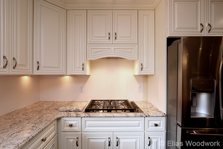 Painted and Stained Kitchen