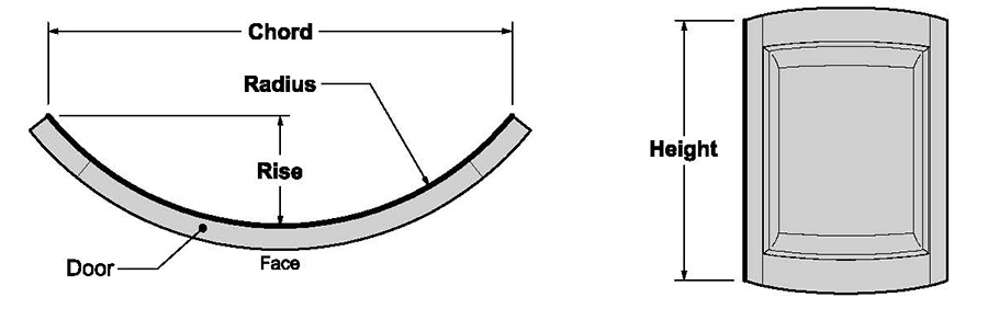 Curved Product - Convex Door