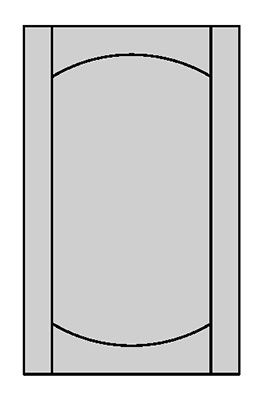 Tenon Door Shape - E800X